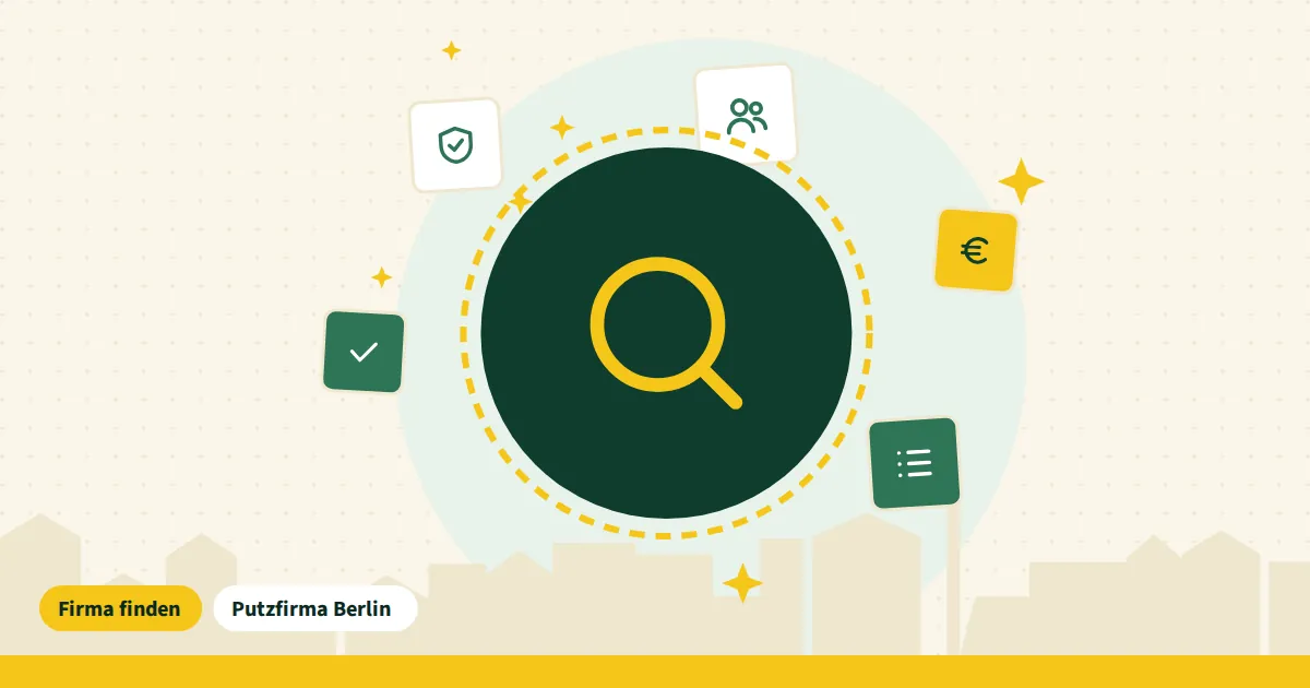 Symbolgrafik zum Abschnitt „So erkennen Sie eine gute Reinigungsfirma“