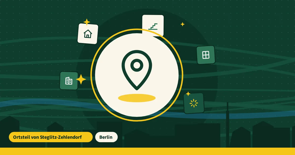 Symbolgrafik: Standortmarkierung für Zehlendorf – Einsatzgebiet von Putzfirma Berlin