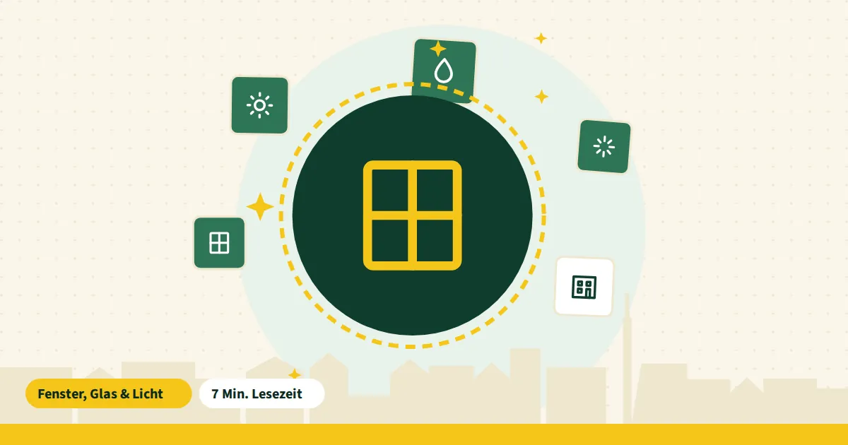 Symbolgrafik zum Beitrag „Rollläden reinigen“ aus dem Thema Fenster, Glas & Licht