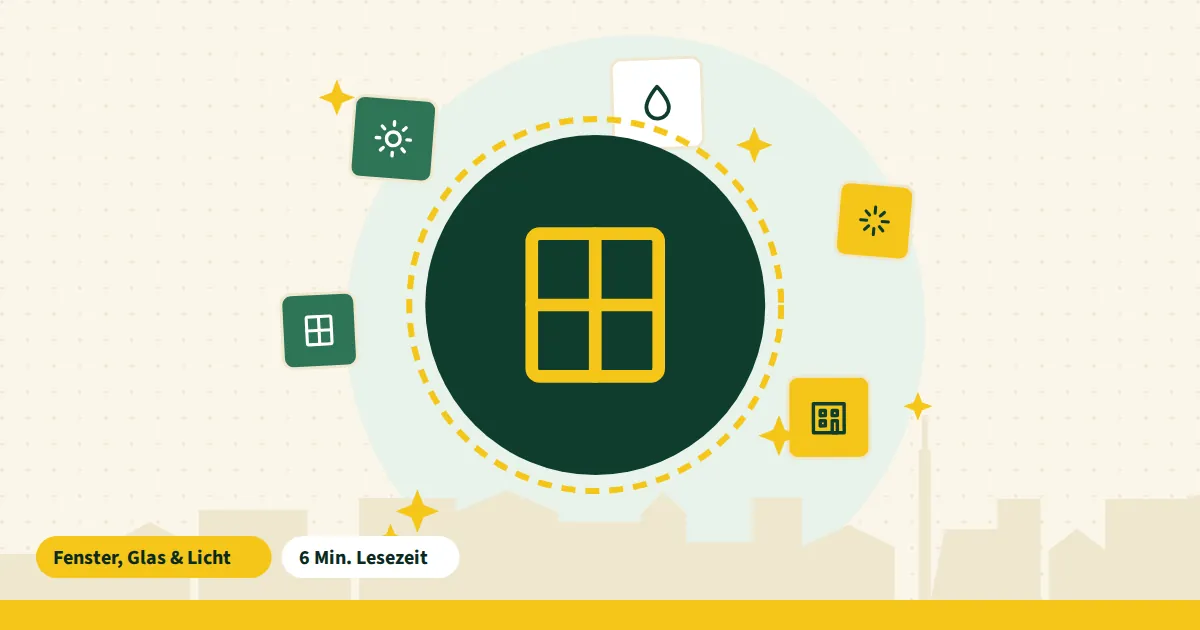 Symbolgrafik zum Beitrag „Schaufensterfolien reinigen“ aus dem Thema Fenster, Glas & Licht