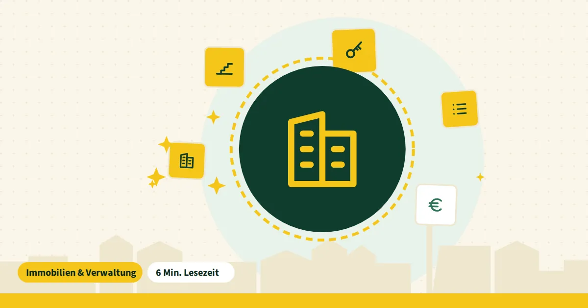 Symbolgrafik zum Beitrag „Leerstehende Wohnungen pflegen“ aus dem Thema Immobilien & Verwaltung