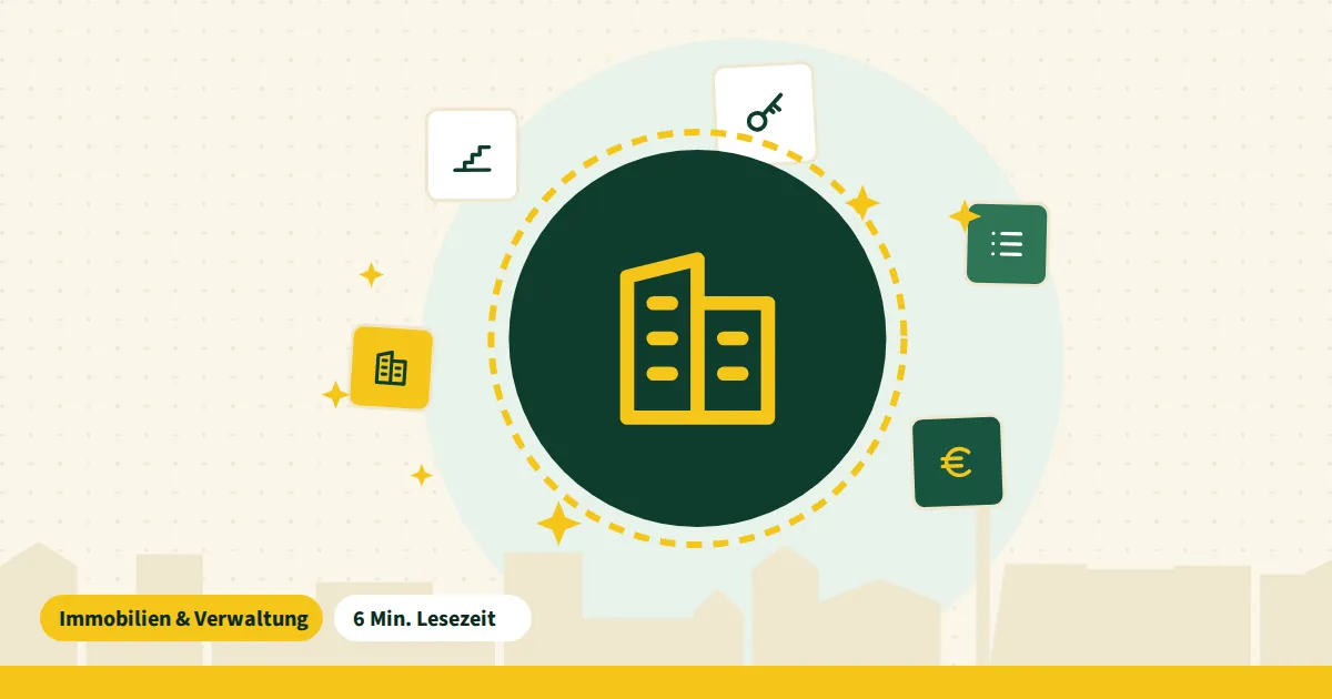 Symbolgrafik zum Beitrag „Beschwerden zum Treppenhaus“ aus dem Thema Immobilien & Verwaltung