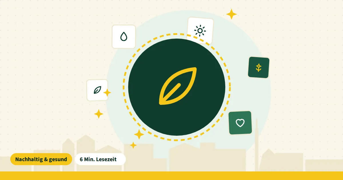 Symbolgrafik zum Beitrag „Putzmittel-Reste entsorgen“ aus dem Thema Nachhaltig & gesund