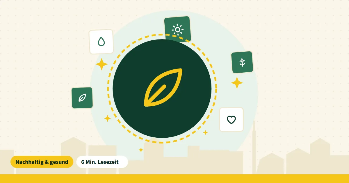 Symbolgrafik zum Beitrag „Putzmittel kindersicher lagern“ aus dem Thema Nachhaltig & gesund