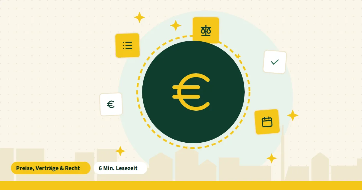 Symbolgrafik zum Beitrag „Minijob im Haushalt anmelden“ aus dem Thema Preise, Verträge & Recht