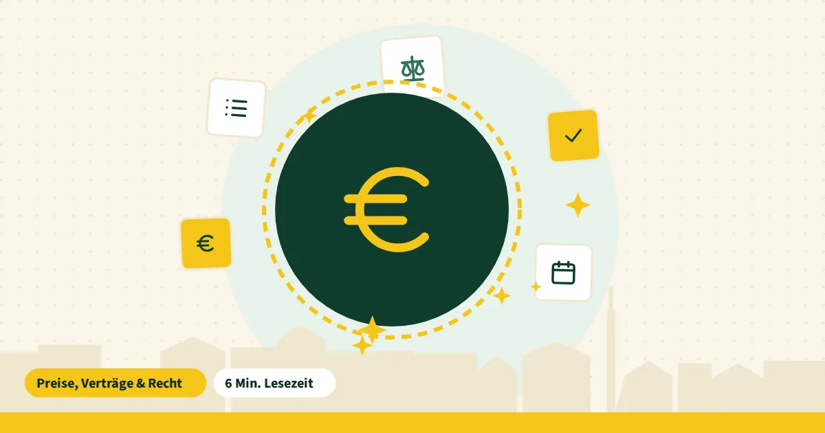 Symbolgrafik zum Beitrag „Rechnung fürs Finanzamt“ aus dem Thema Preise, Verträge & Recht